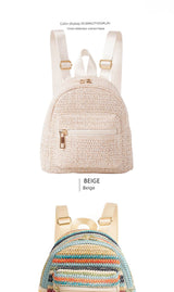 Simple Street Trendy Straw Bag