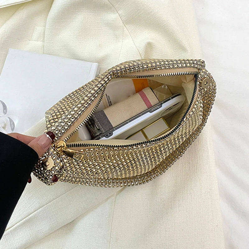 Luxury Rhinestone Glitter Evening Bag