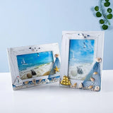 Ocean-Themed Wooden Photo Frame