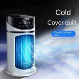 Portable Air Conditioner & USB Air Cooler Fan – 6-Speed Humidifier