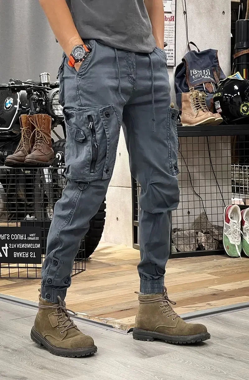 Men High-Quality Techwear Outdoor Cargo Pants