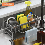 Kitchen Drain Rack Multi-Functional Sponge Cloth Detergent Storage Rack