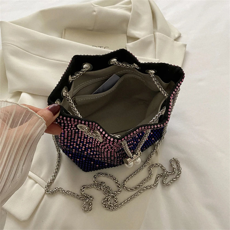 Diamond Bucket Bag