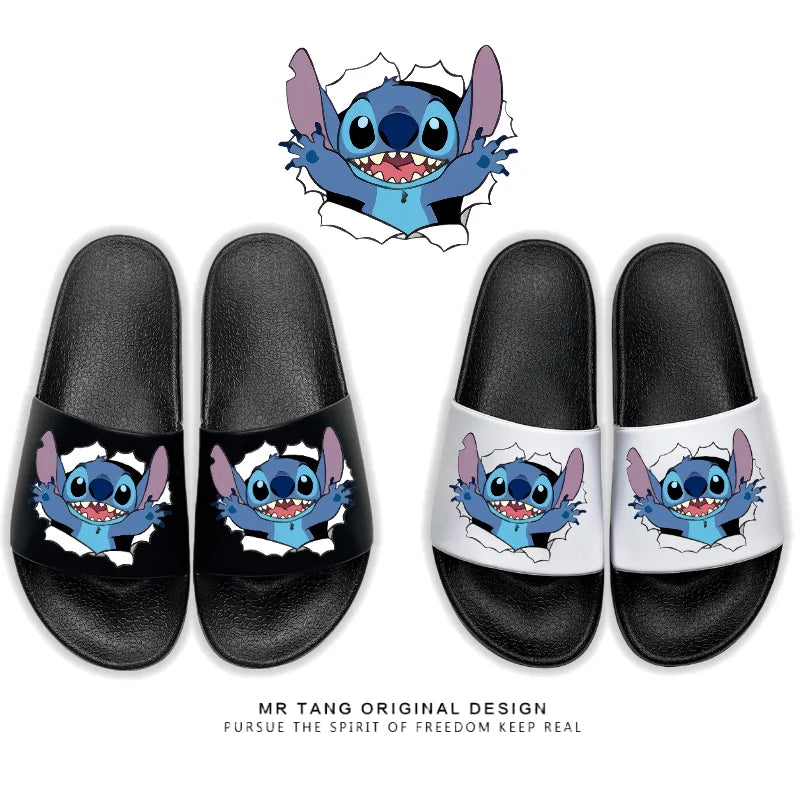 Disney's Anime Stitch Casual Kawaii Slippers