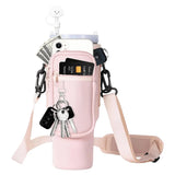 Water Bottle Carrier Bag with Adjustable Shoulder Strap