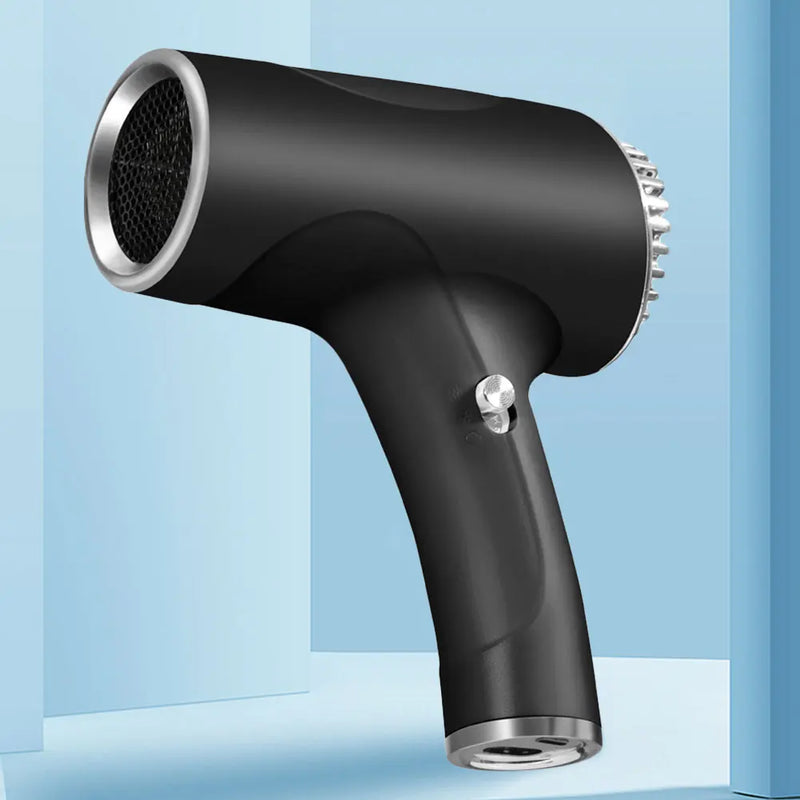 Portable Handy Hairdryer – 2600mAh Cordless Ionic Blow Dryer