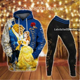 Beauty and The Beast Legging + Hoodie Set