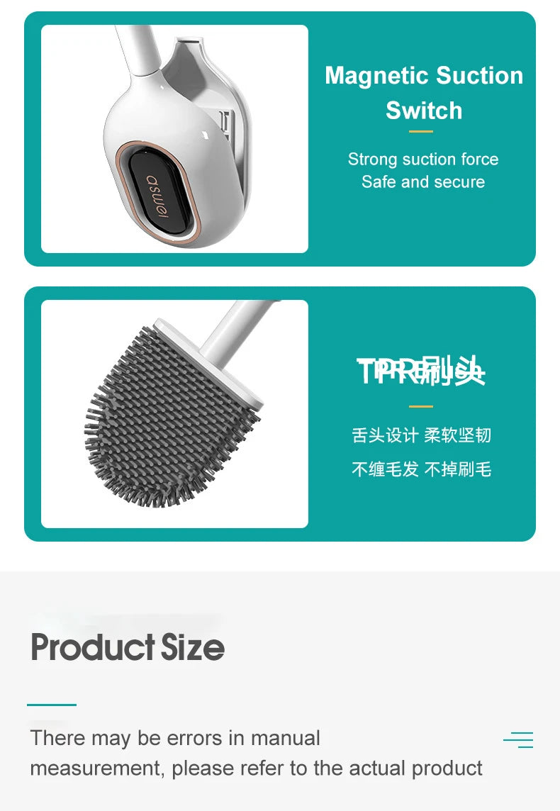 Magnetic Aromatherapy Toilet Brush