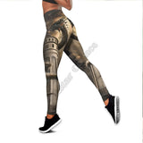 Gothic Dragon 3D Printed Tank Top+Legging Yoga Set