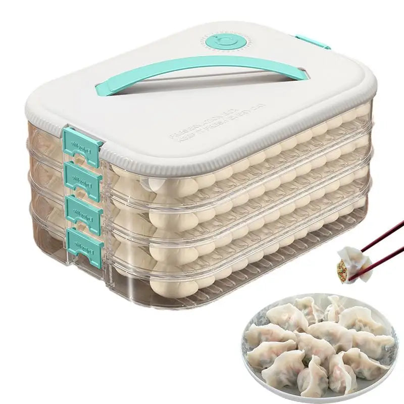 4 Layers Food Storage Containers Kitchen Organizer