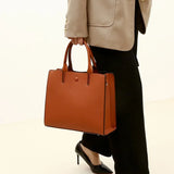 High Quality Soft Leather Tote Handbag