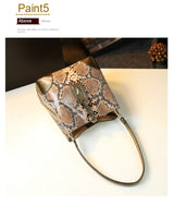 Fashion Serpentine Leather Bag