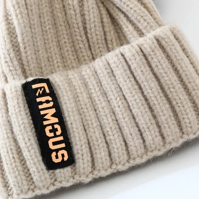 Knitted Beanies - Winter Caps for Men/Women