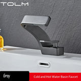 Brass Black Gold Basin Faucet