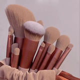 13 PCS Makeup Brushes Set – Eye Shadow & Foundation Women’s Cosmetic Brushes