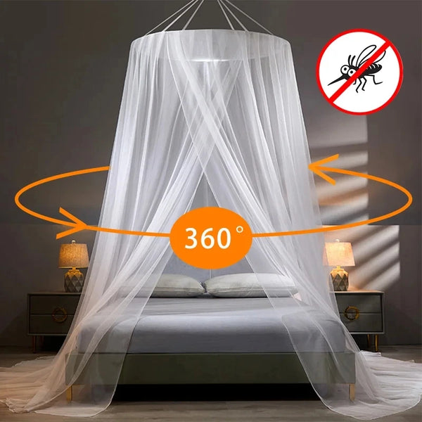 Mosquito Canopy Curtain for Double Bed and Room Decor