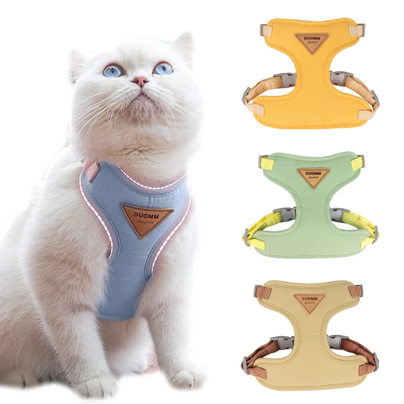 Adjustable Cat/Puppy Harness Vest