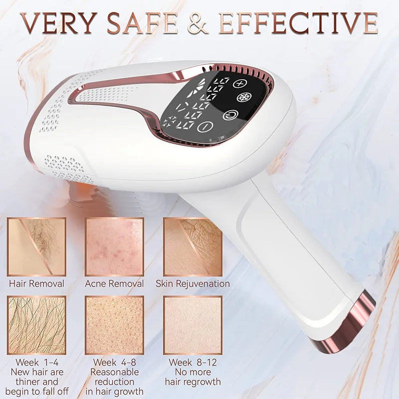 999999 Flashes IPL Laser Epilator for Women