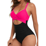 New One-Piece Hollowed Out Bikini Swimsuit