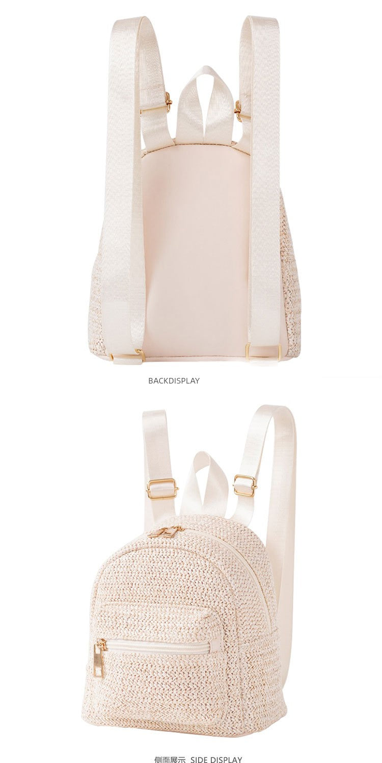 Simple Street Trendy Straw Bag