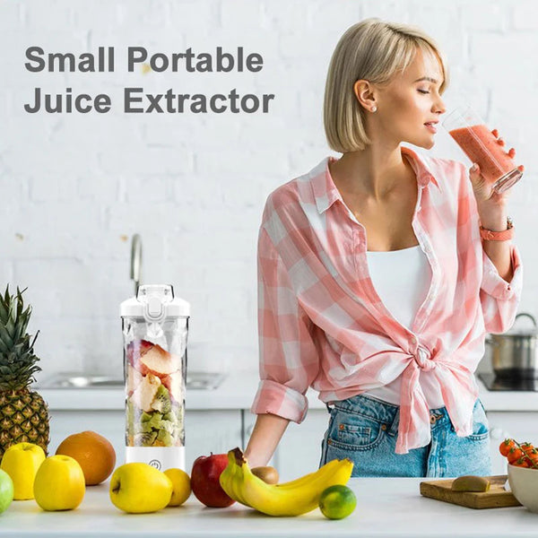 400ml Powerful Electric Juicer Cup – Portable Smoothie Blender, Fruit Mixer