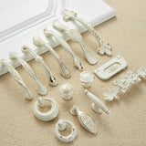 Kitchen Drawer Pulls/Cabinet Handles 96mm/128mm Antique White