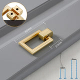 Gold Cabinet Pulls - Solid Zinc Alloy