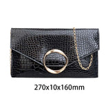 Alligator Envelope Clutch