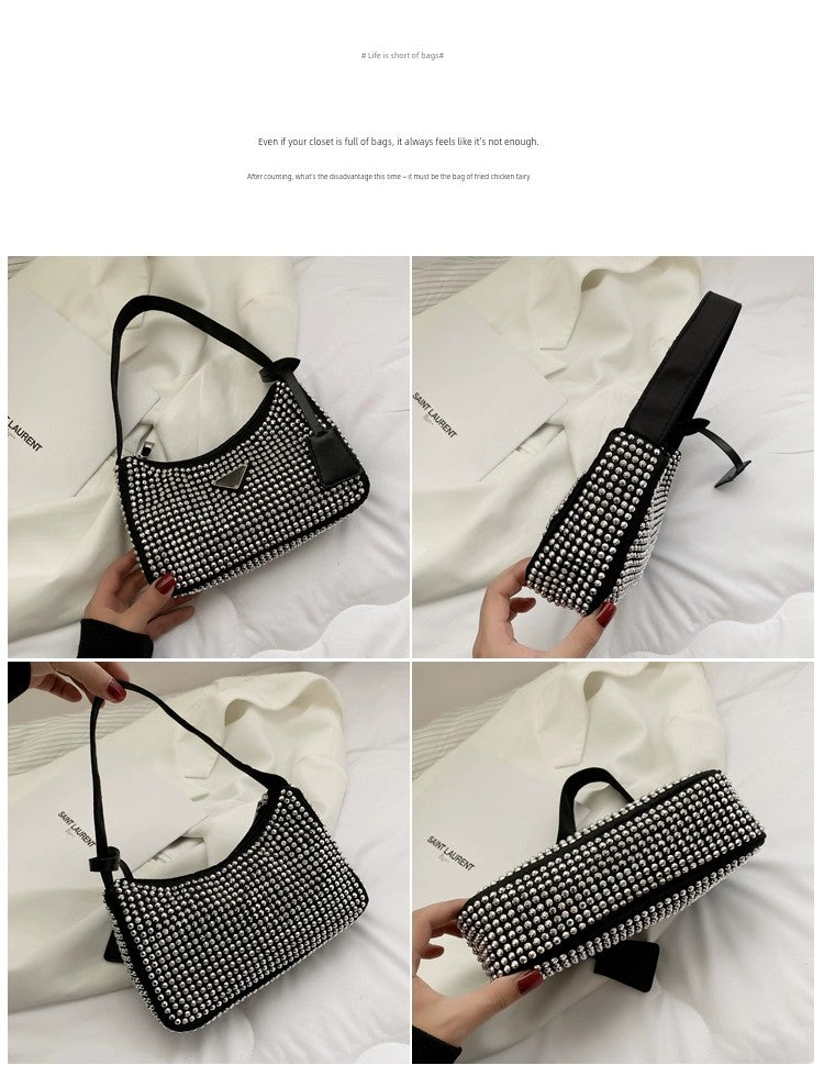 Elegant Light Diamond Women's Summer Fashion Shoulder Handbag