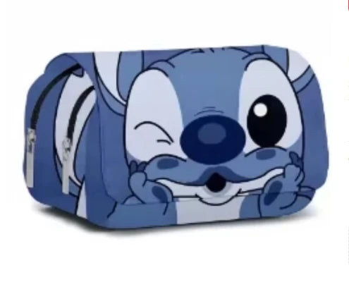 Anime Disney Stitch Canvas Bag - Pencil Bag - Crossbody Bag