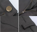 Men's Waterproof Hooded Jackets + Multi-pocket Cargo Pants 2-Piece Suit