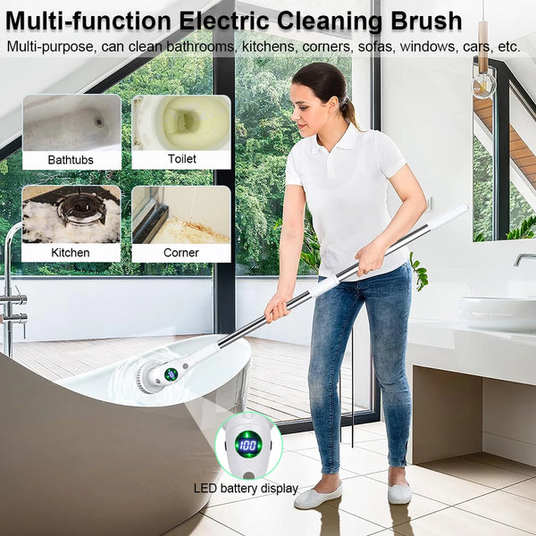 Electric Household Cleaning Brush