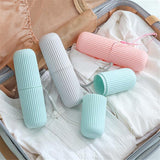 Travel Portable Toothbrush Cup and Toothpaste Holder