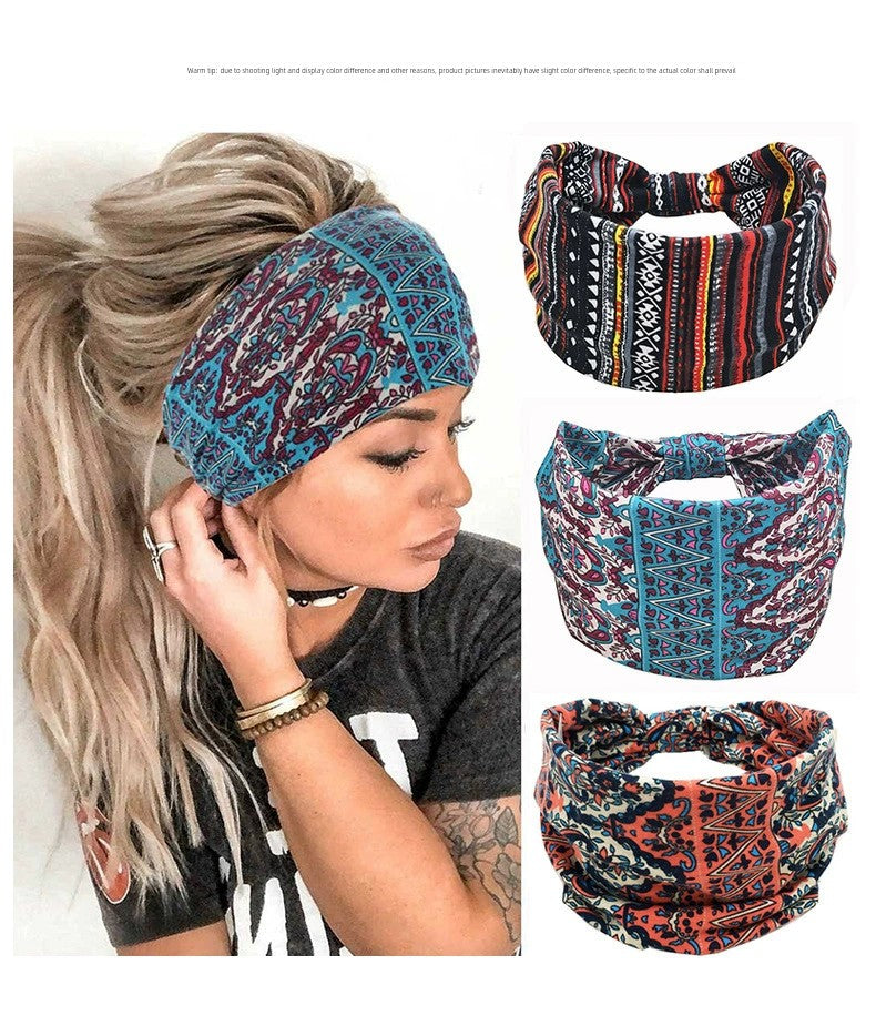 Wide-Edged Headdress Hair Band