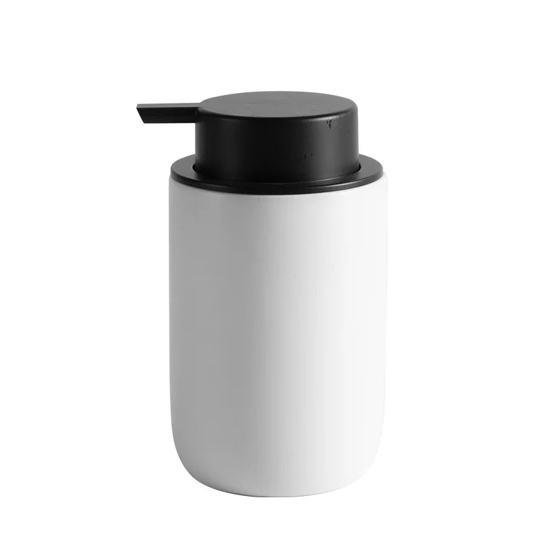 Nordic Ceramic Bathroom Liquid Soap Dispenser