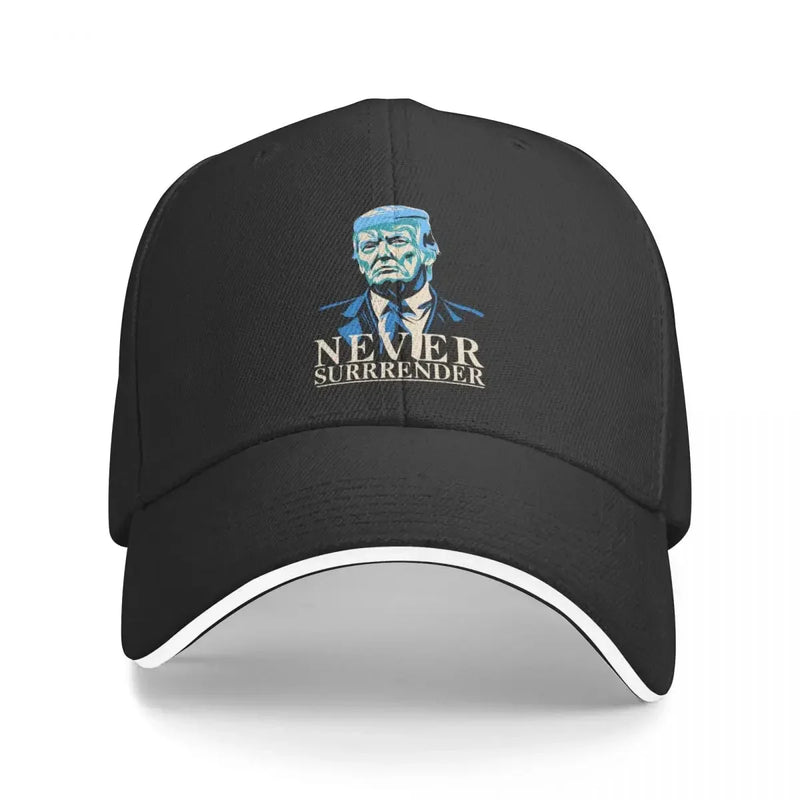 Donald Trump Baseball Cap "Never Surrender"