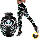 Disney Jack Skellington Combo Hoodie and Leggings Suit