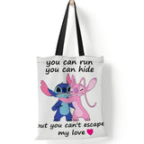 Stitch Disney Canvas Shoulder Bag