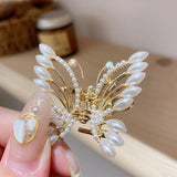 Butterfly Pearl Tassel Hairpin