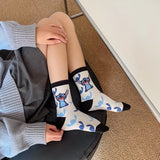 Disney Anime Kawaii Stitch Cotton Socks