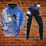 Women's Disney Eeyore Hoodie & Yoga Pants Set