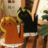 High Quality Cute cat wooden tape Dispenser