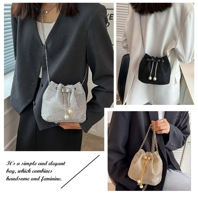 Diamond Bucket Bag