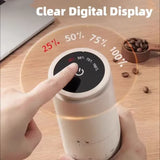 Automatic Mini 38 Levels Adjustment Drip Hand Coffee Bean Grinder