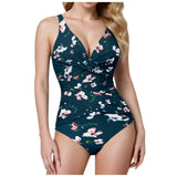 Deep V-neck Monokini Bathing Suit