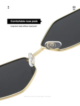 LeonLion Metal Frame Diamond 2024 Sunglasses