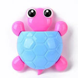 Cute Cartoon Tortoise Shaped Toothpaste Holder - Strong Suction Cup