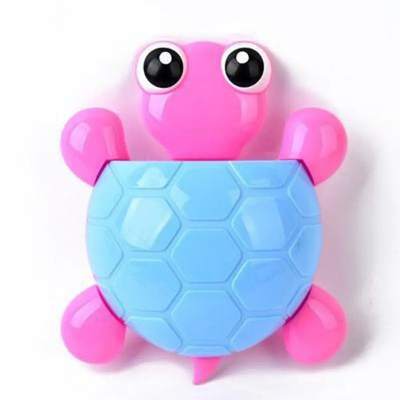 Cute Cartoon Tortoise Shaped Toothpaste Holder - Strong Suction Cup