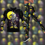 Disney Jack Skellington Combo Hoodie and Leggings Suit