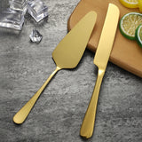 2 PCS/Set Stainless Steel Cake Knife